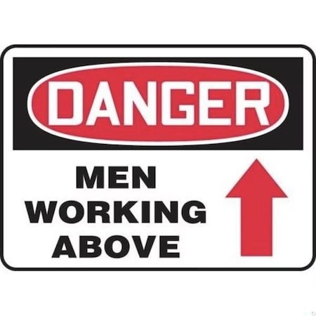 Accuform OSHA DANGER SAFETY SIGN MEN WORKING FRMEQM061XP FRMEQM061XP